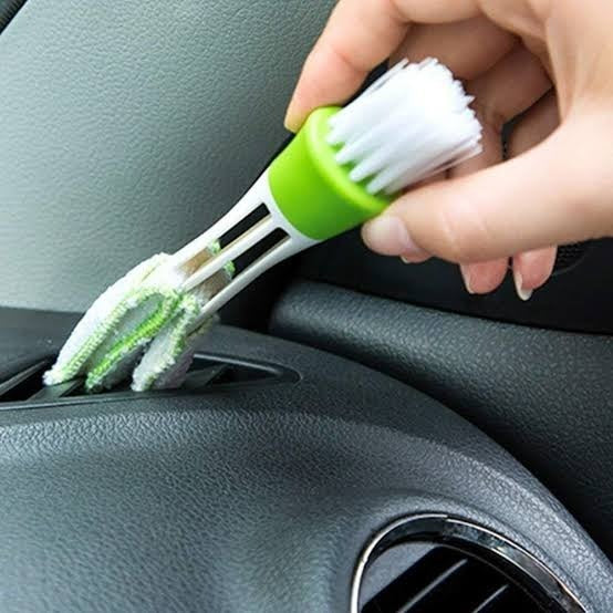 AUTIFIX 2-in-1 Car Vent Cleaning Brush – Double-Ended Detailing Tool