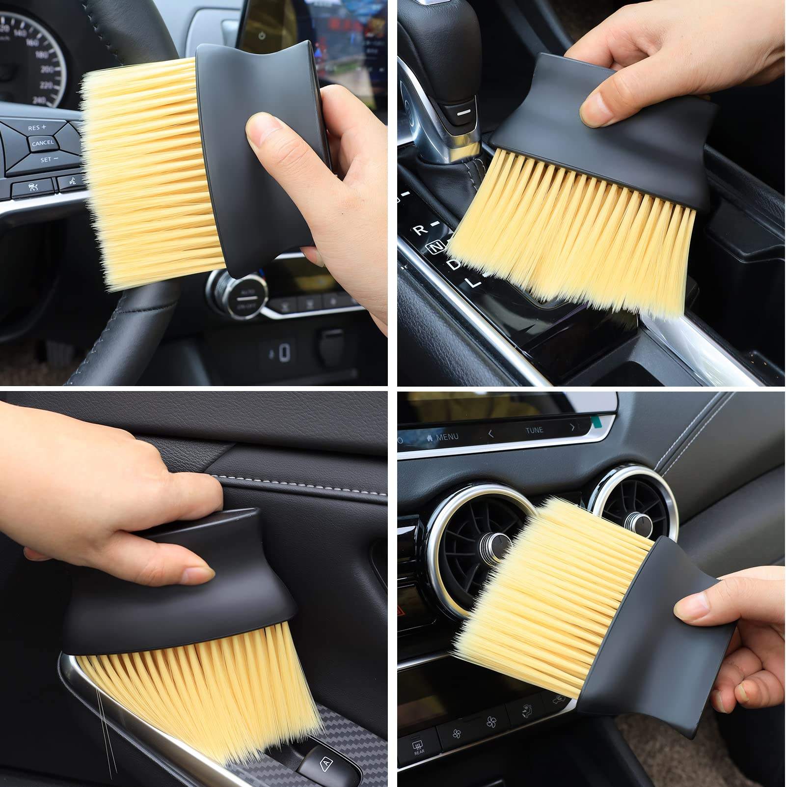 AUTIFIX Ultra-Soft Interior Cleaning Brush – Detailed Car Dust Remover