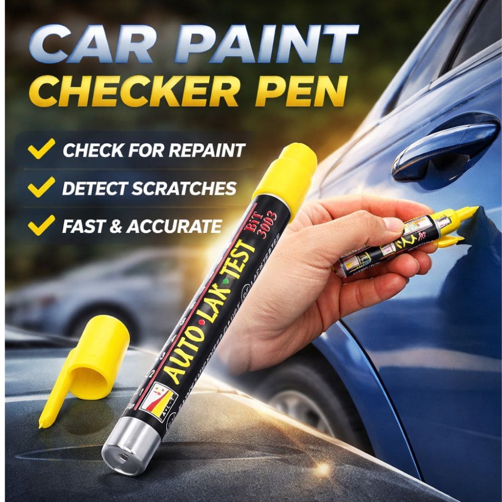 Professional Automotive Paint Thickness Gauge Pen for Instant Scratch and Repaint Detection
