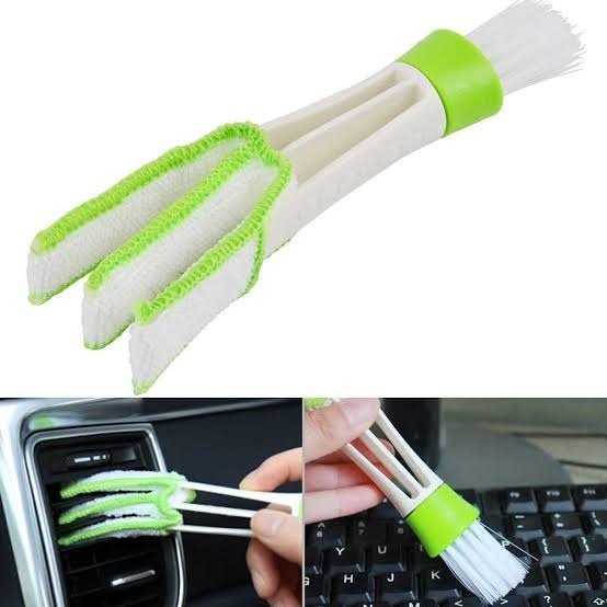 AUTIFIX 2-in-1 Car Vent Cleaning Brush – Double-Ended Detailing Tool
