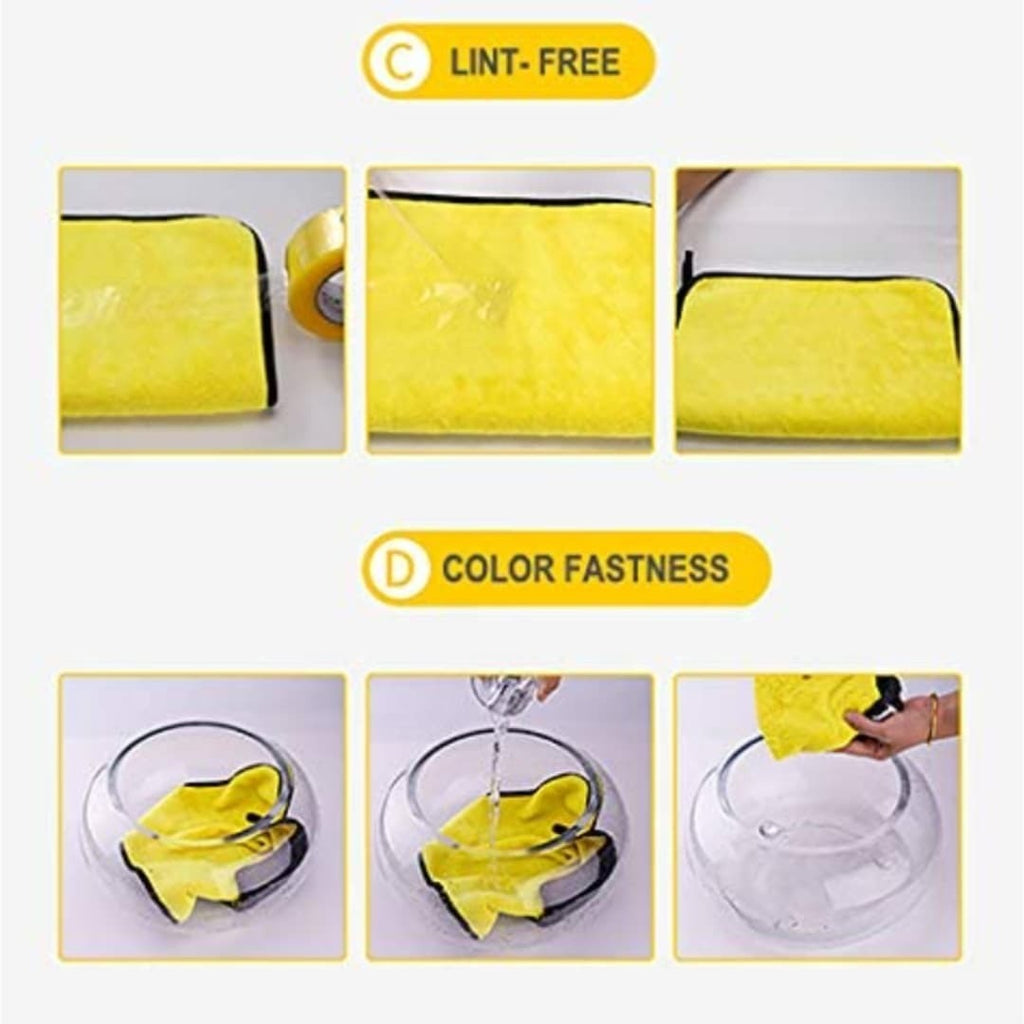 AUTIFIX Ultra-Absorbent Microfiber Cleaning Cloth – Scratch-Free Car Towel
