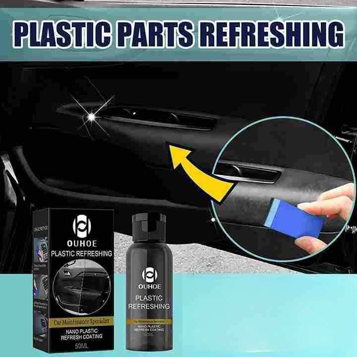AUTIFIX Plastic Refreshing Nano Coating – Car Trim & Dashboard Restorer (Pack of 2 / Pack of 3)