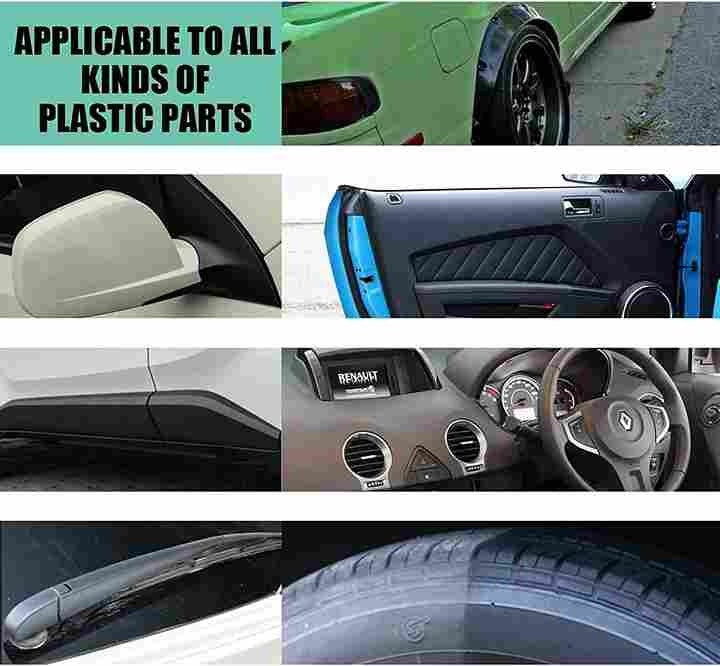 AUTIFIX Plastic Refreshing Nano Coating – Car Trim & Dashboard Restorer (Pack of 2 / Pack of 3)